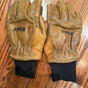 Kinko pigskin leather work gloves, Large, in great condition